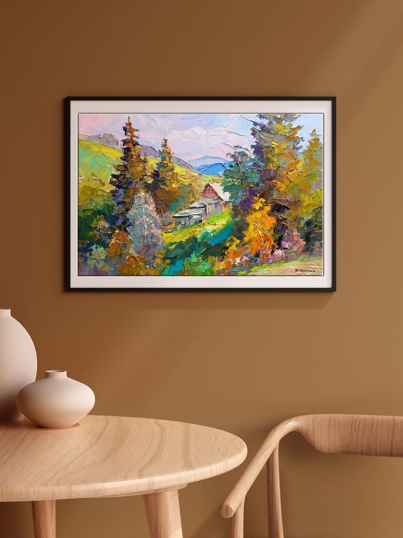 Oil painting Autumn mood Serdyuk Boris Petrovich - 3