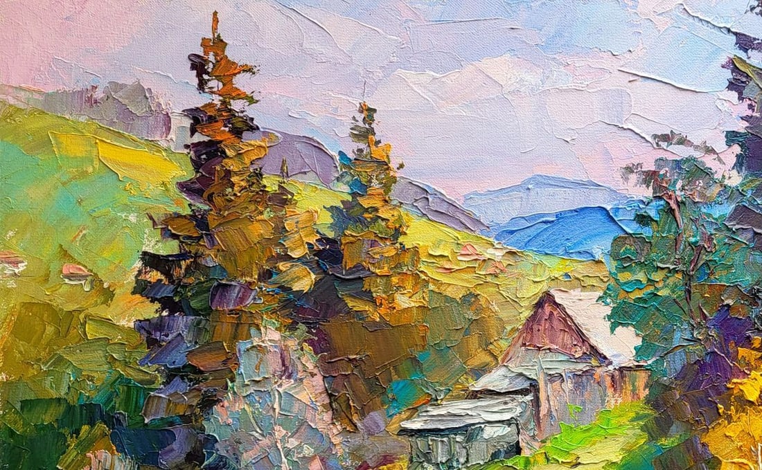 Oil painting Autumn mood Serdyuk Boris Petrovich - 4