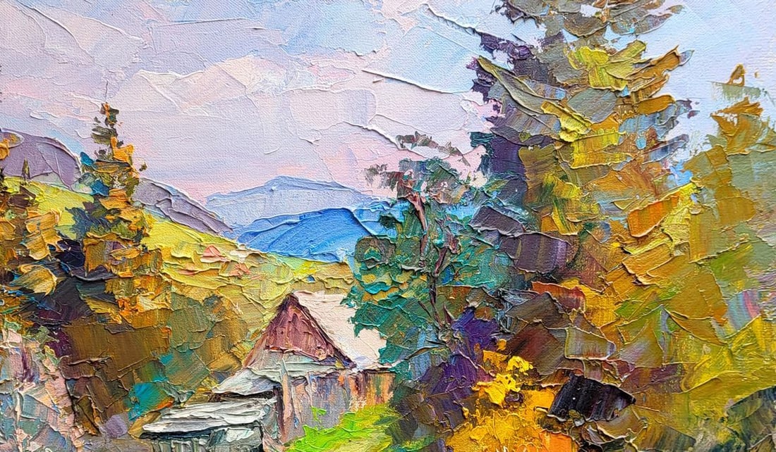 Oil painting Autumn mood Serdyuk Boris Petrovich - 5