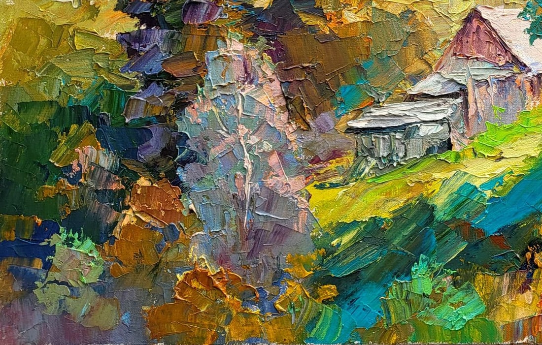 Oil painting Autumn mood Serdyuk Boris Petrovich - 6