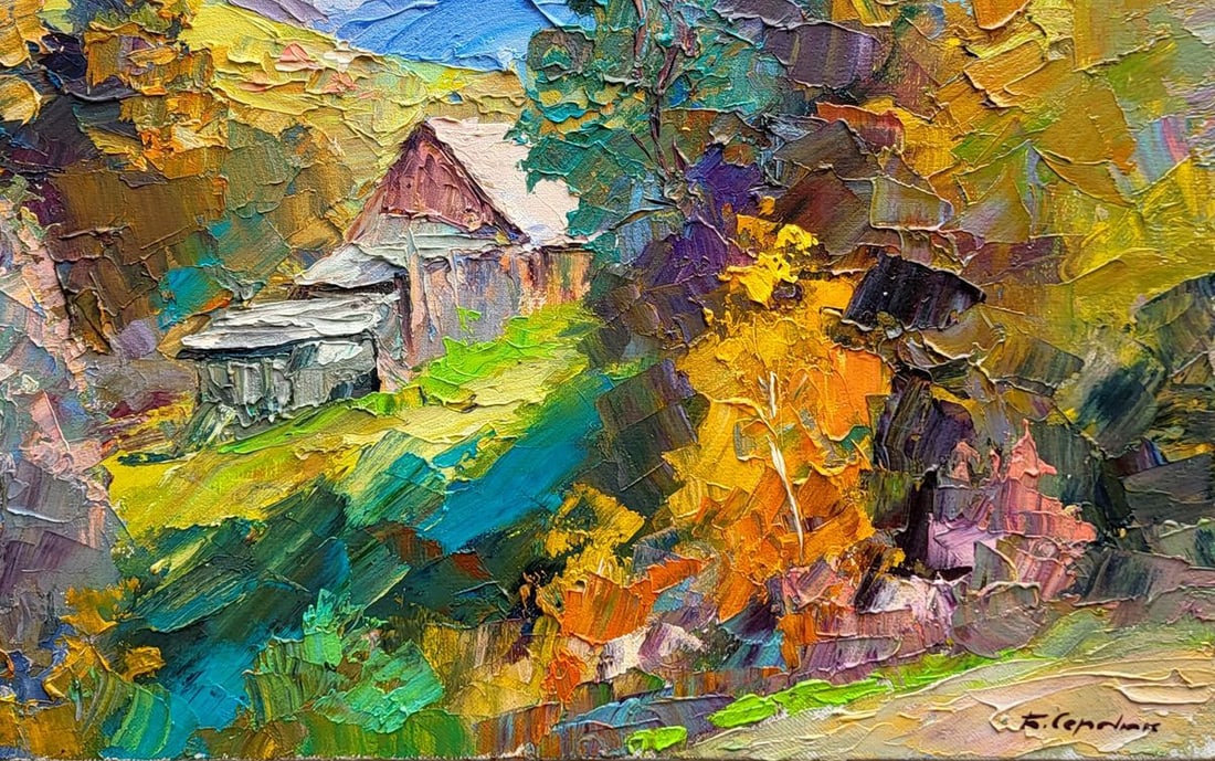 Oil painting Autumn mood Serdyuk Boris Petrovich - 7
