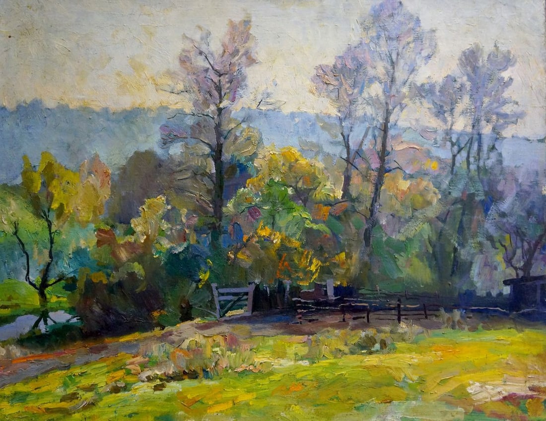 Oil painting Nature (1 of 8)