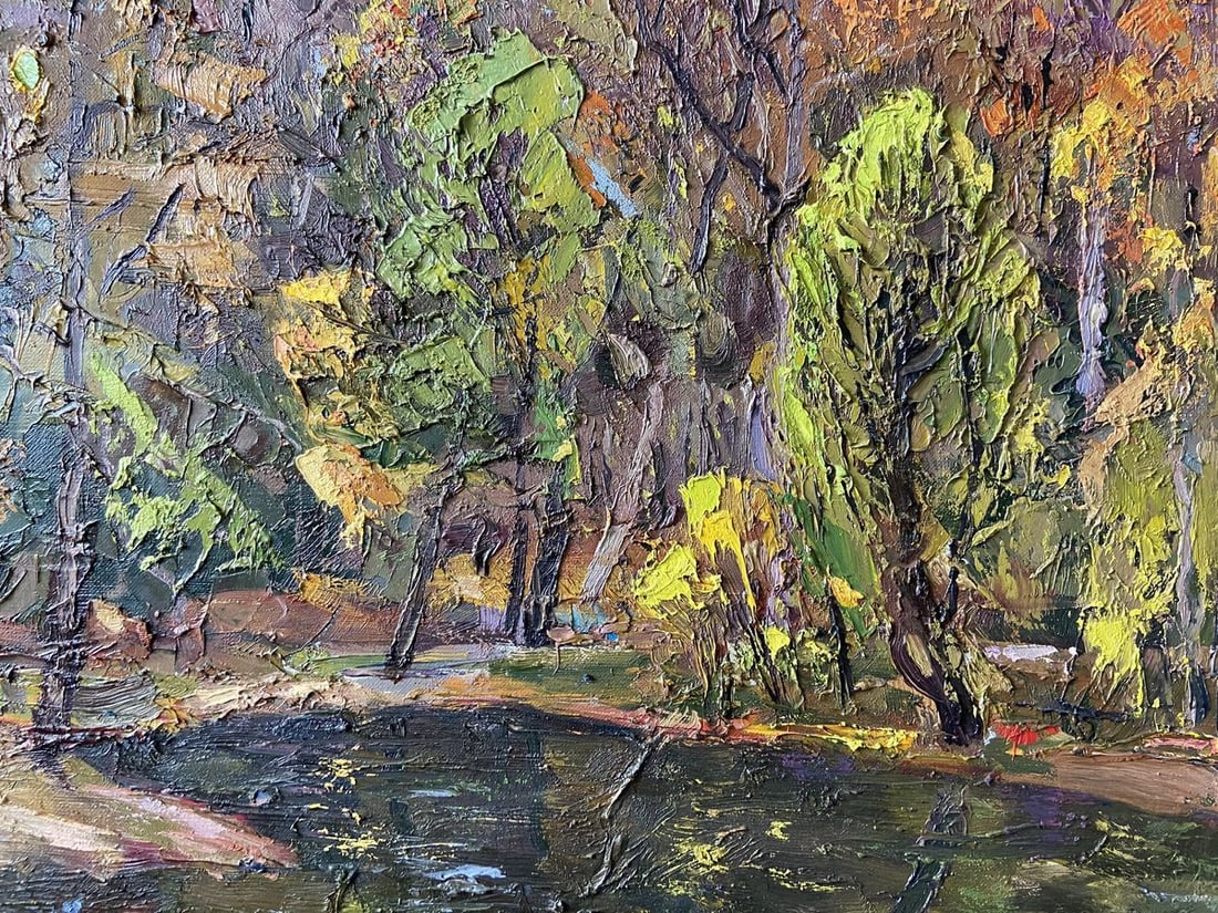 Oil painting Beautiful autumn Kapotenko Ivan Ivanovich - 4