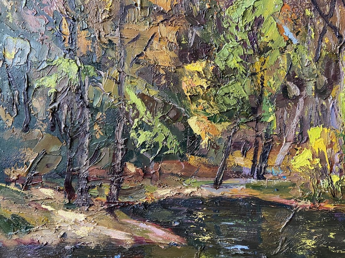 Oil painting Beautiful autumn Kapotenko Ivan Ivanovich - 5