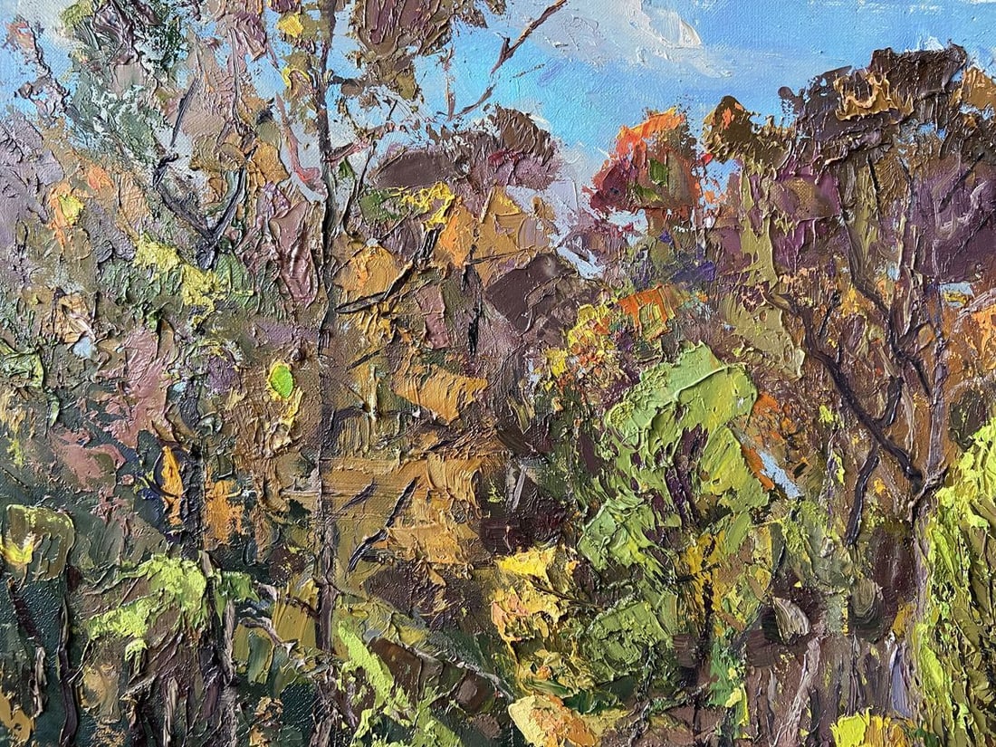 Oil painting Beautiful autumn Kapotenko Ivan Ivanovich - 6