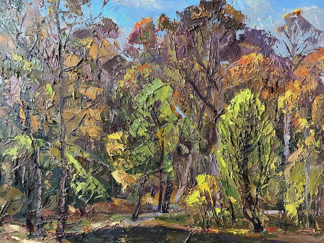 Oil painting Beautiful autumn Kapotenko Ivan Ivanovich - 7