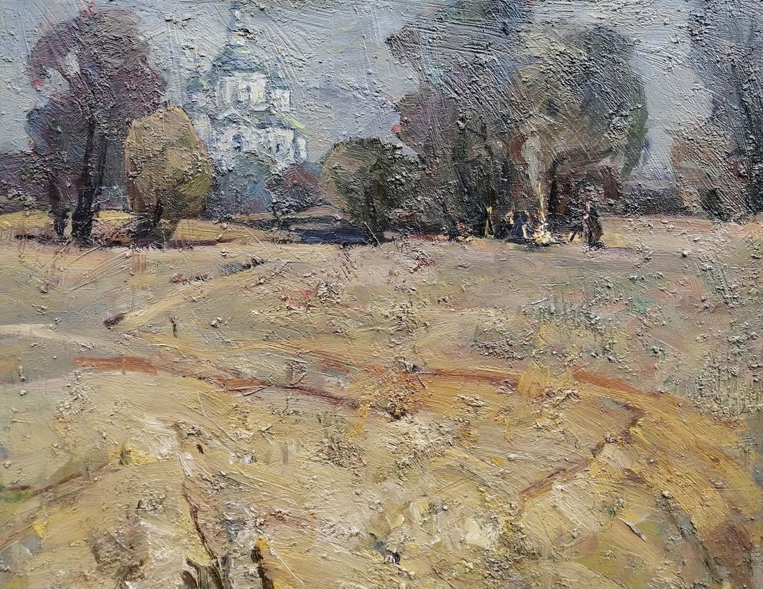 Oil painting Sorochyn evenings Kalenyuk Alex - 2