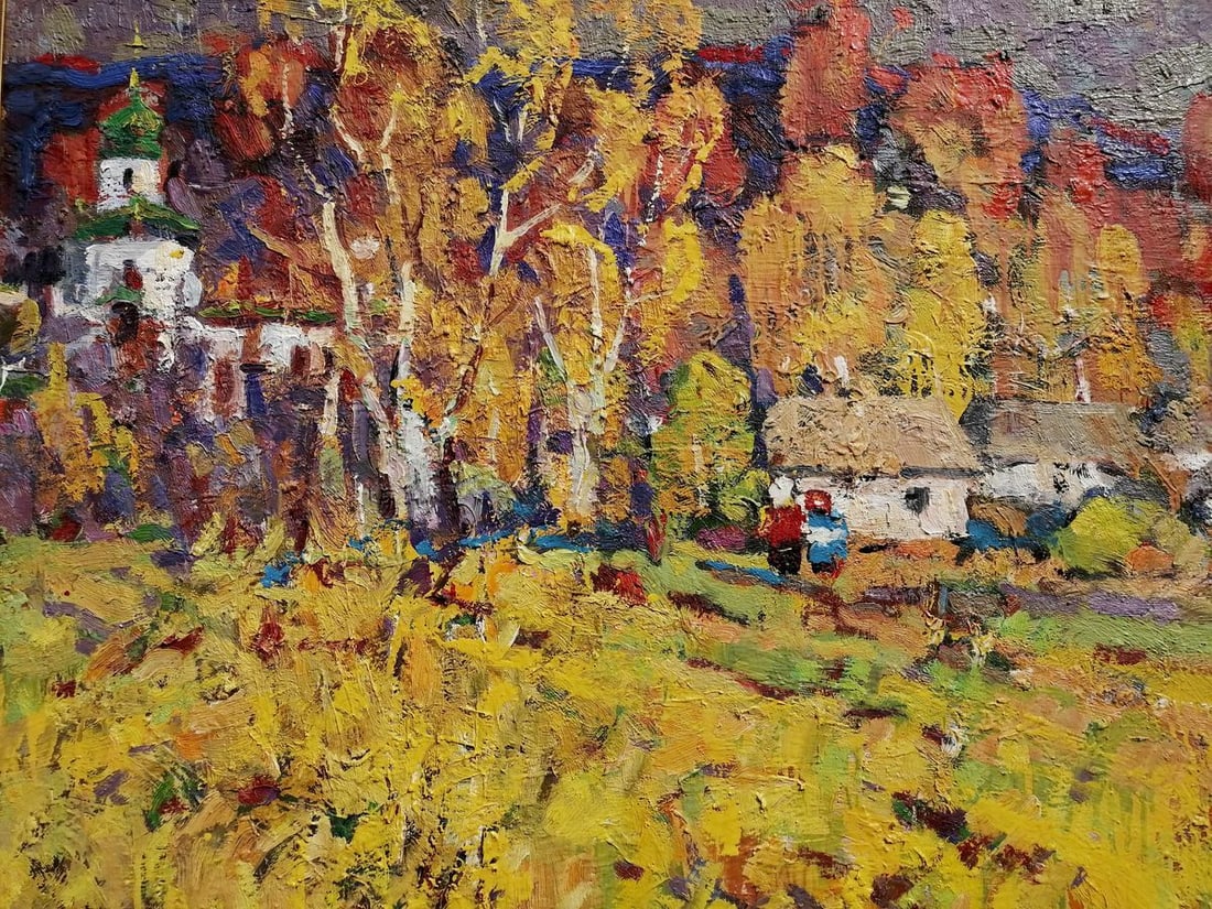 Oil painting Autumn day Kalenyuk Alex - 7