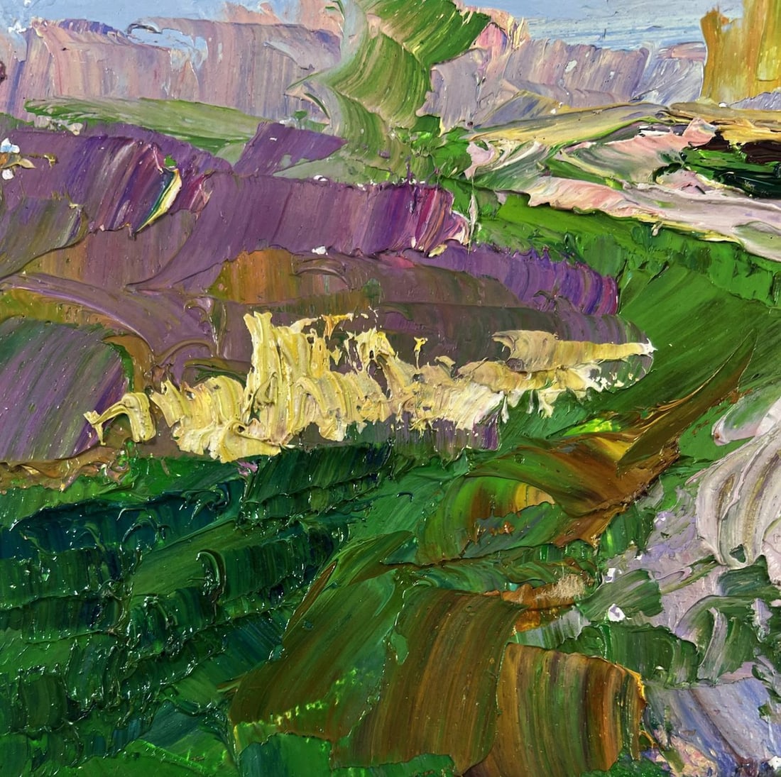 Oil painting Autumn reflected on the face of the river Boris Serdyuk - 7