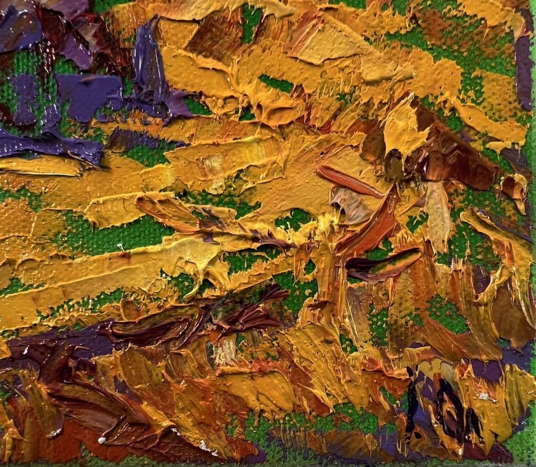 Oil painting Autumn nature Oleksiy Ivanyuk - 5