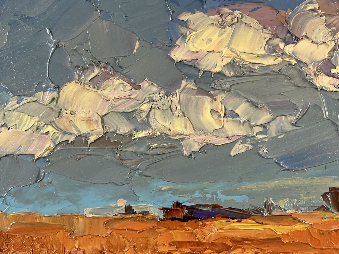 Oil painting Where there is bread there is a home Boris Serdyuk - 7