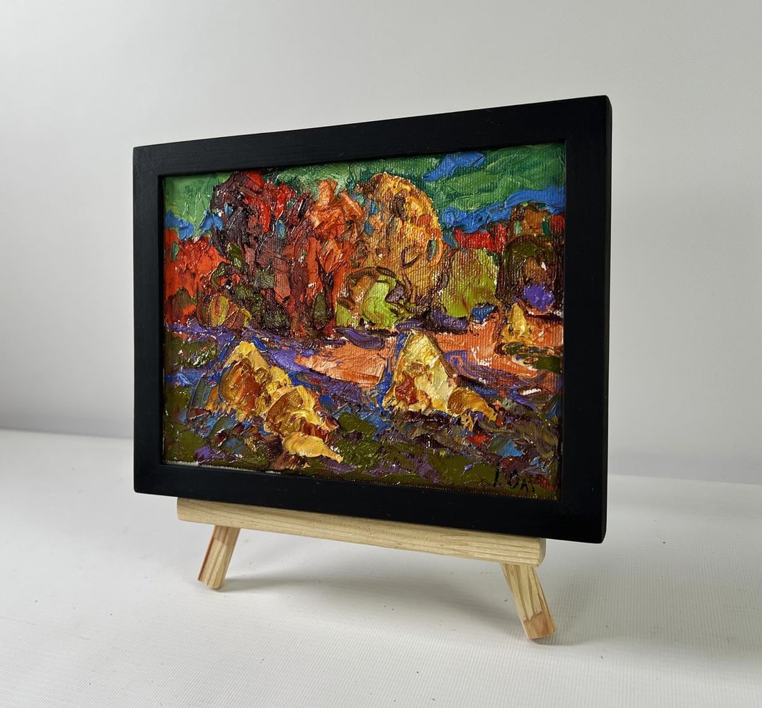 Oil painting Autumn horizon Alex Kalenyuk - 2