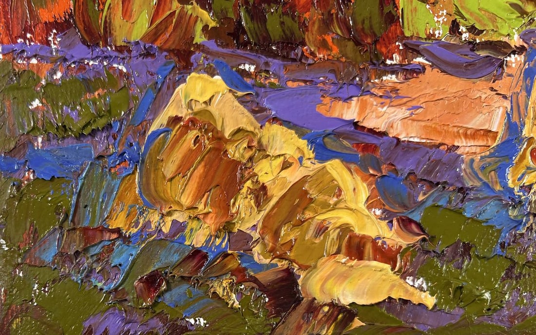 Oil painting Autumn horizon Alex Kalenyuk - 6