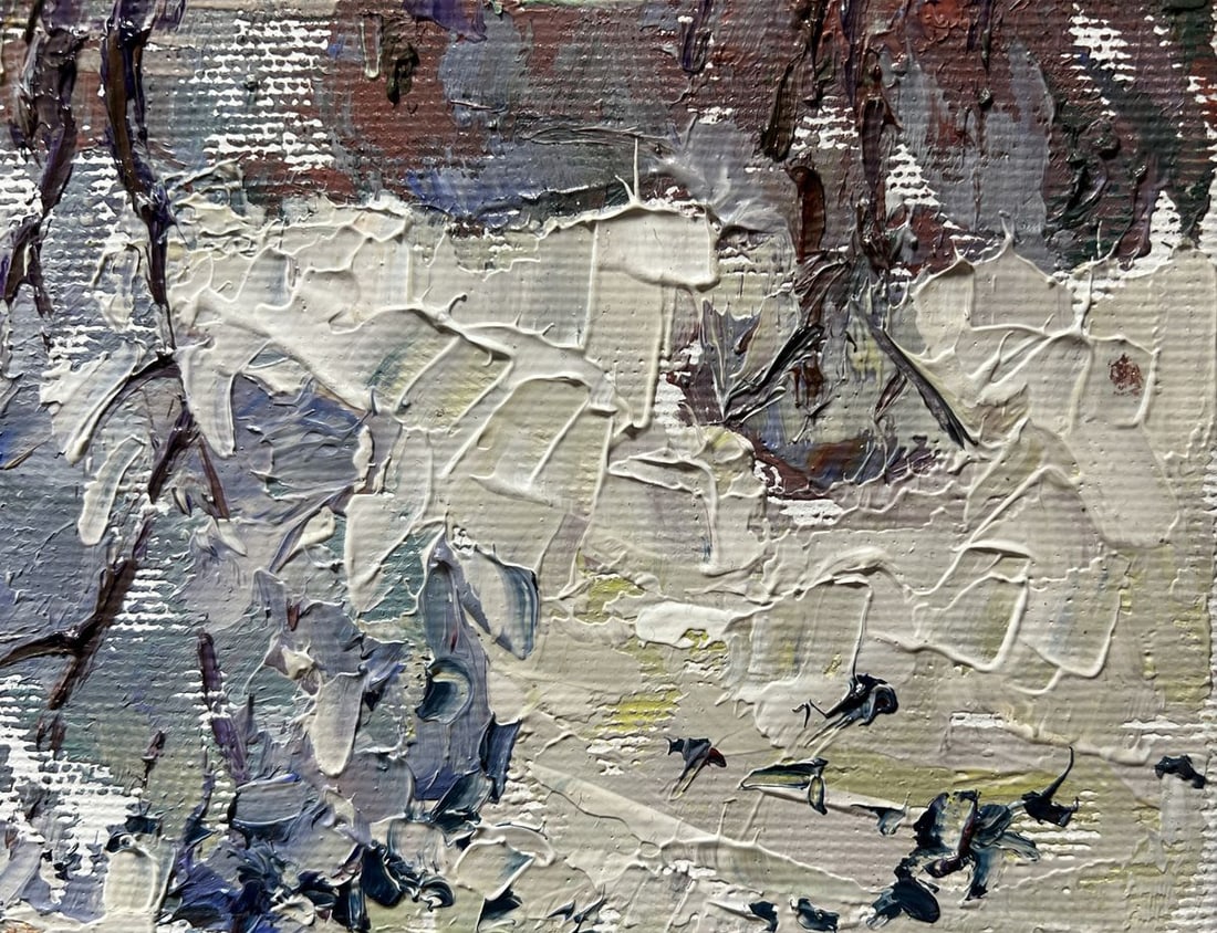 Oil painting Deep autumn has arrived Alex Kalenyuk - 5