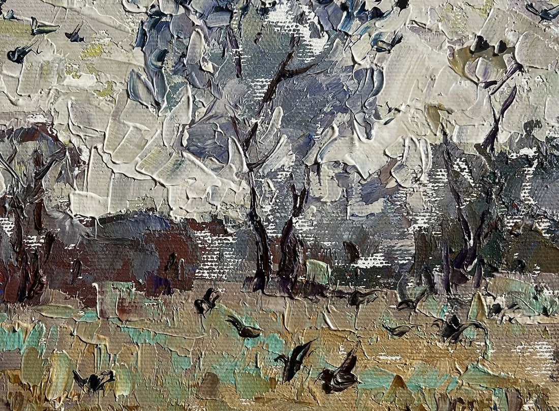 Oil painting Deep autumn has arrived Alex Kalenyuk - 8