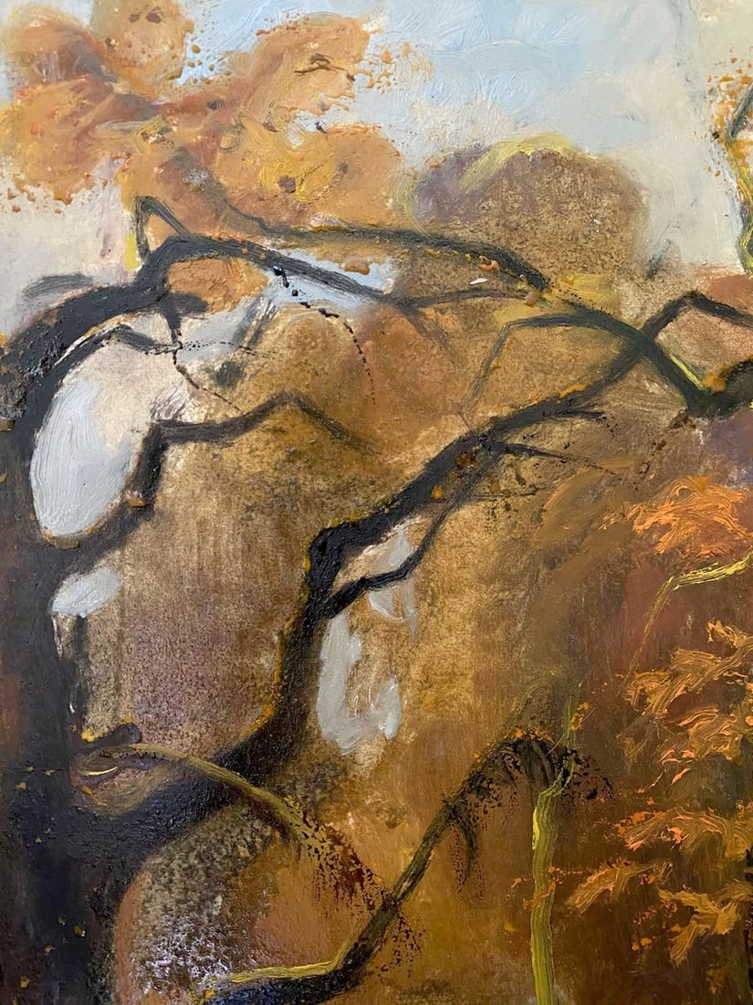 Oil painting Fallen leaves Litvinov Oleg Arkad'yevich - 10