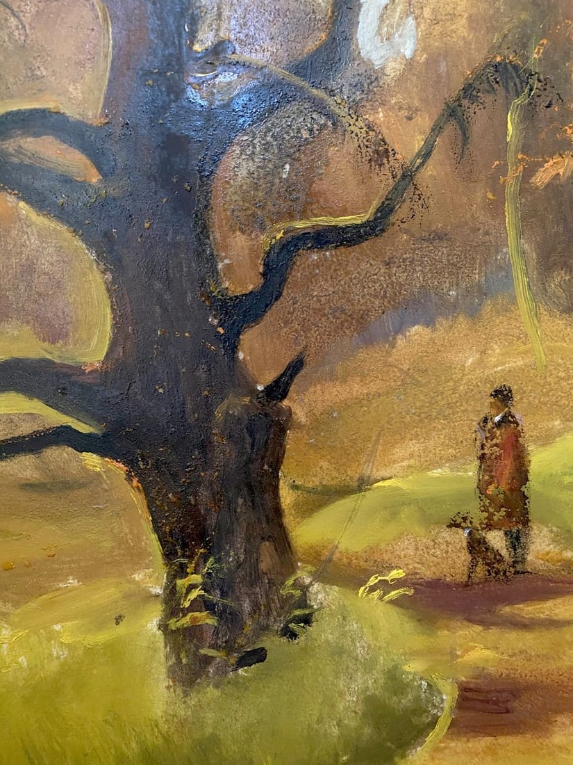 Oil painting Fallen leaves Litvinov Oleg Arkad'yevich - 11