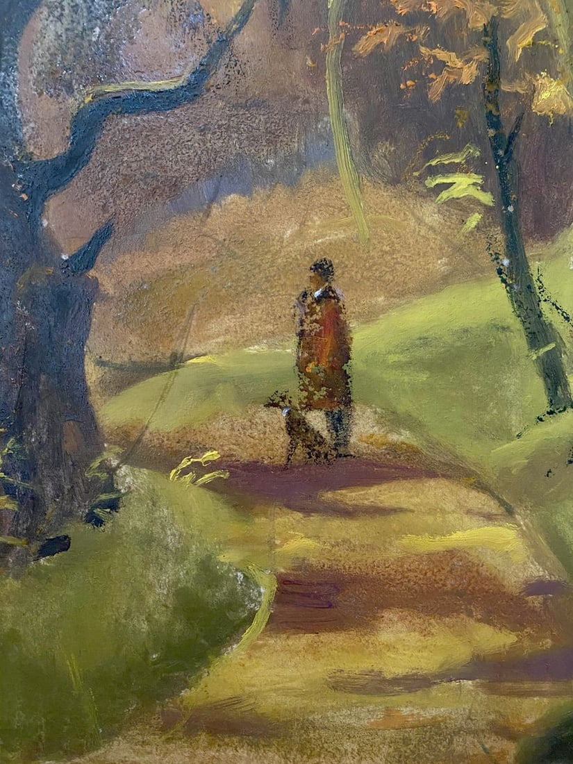 Oil painting Fallen leaves Litvinov Oleg Arkad'yevich - 3