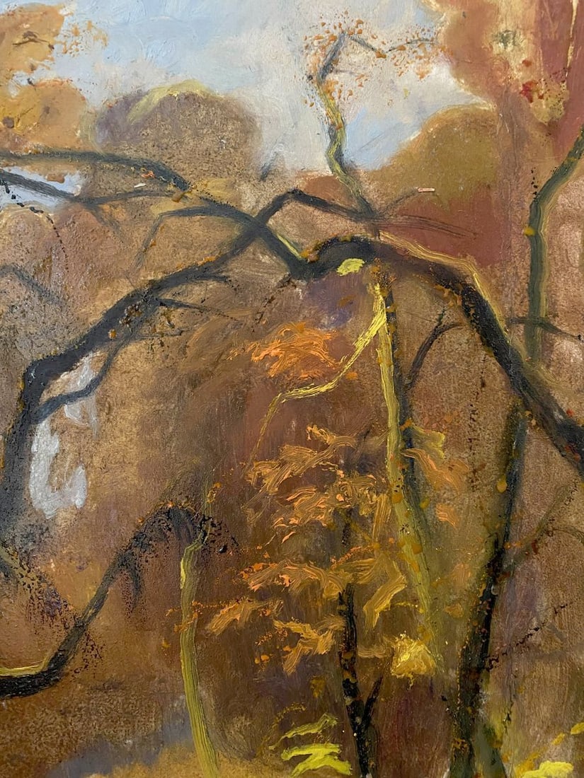 Oil painting Fallen leaves Litvinov Oleg Arkad'yevich - 7