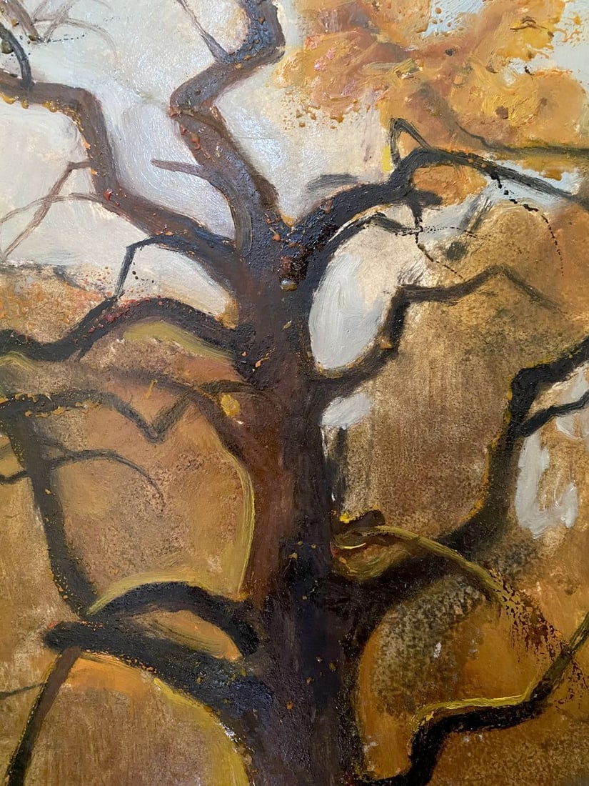 Oil painting Fallen leaves Litvinov Oleg Arkad'yevich - 8