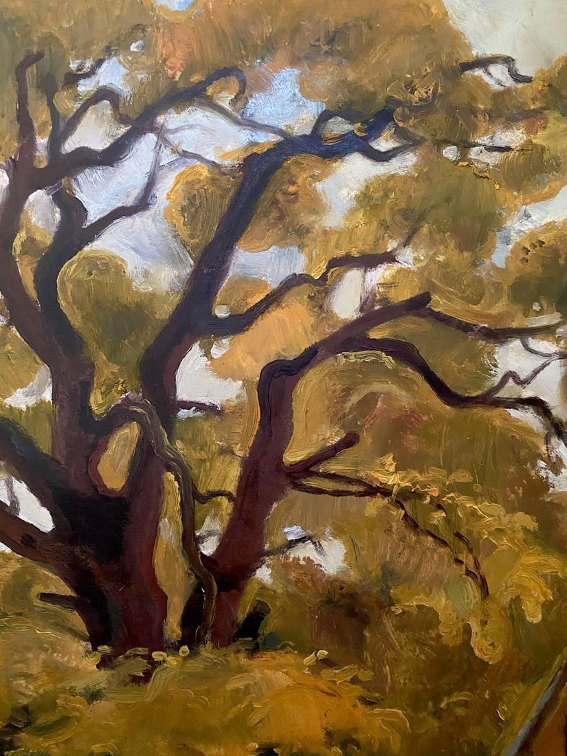 Oil painting In October Litvinov Oleg Arkad'yevich - 7