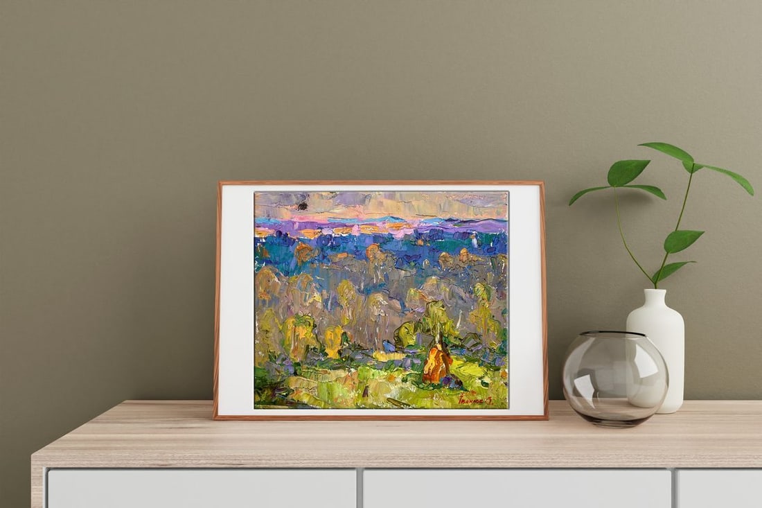 Oil painting Autumn is far away Kalenyuk Alex - 2