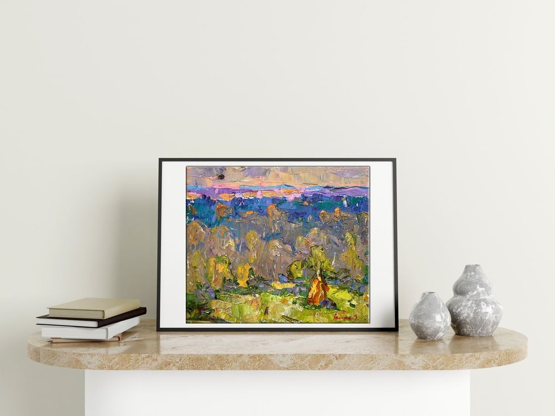 Oil painting Autumn is far away Kalenyuk Alex - 3