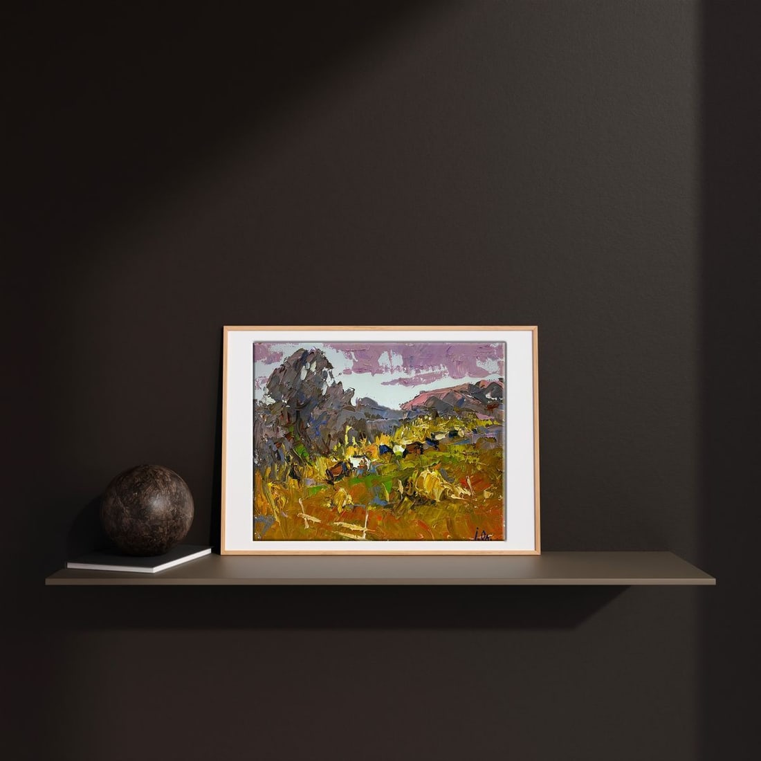 Oil painting On the autumn slopes Alex Kalenyuk - 2