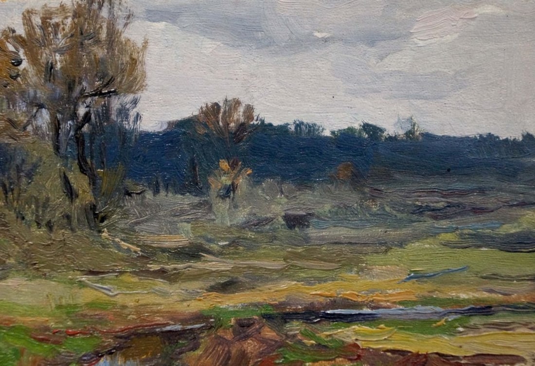 Oil painting Autumn Kryzhevsky (Krizhevsky) Grigory Zinovievich - 4