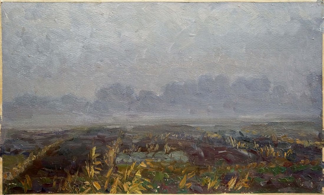 Oil painting Fog Mordovets Andrey Nikitich (1 of 8)