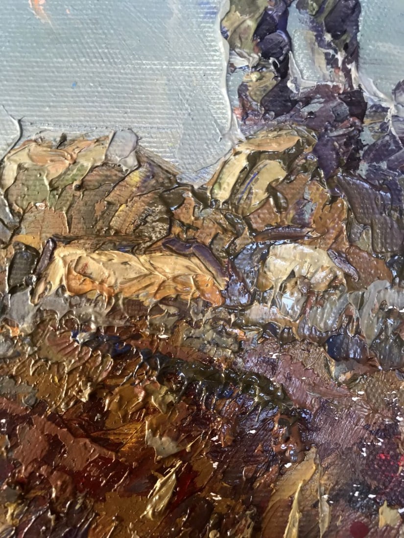 Oil painting Lonely Skirts Kalenyuk Alex - 10