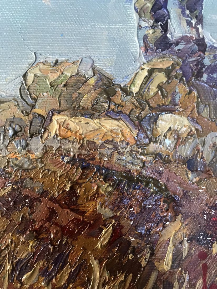 Oil painting Lonely Skirts Kalenyuk Alex - 9