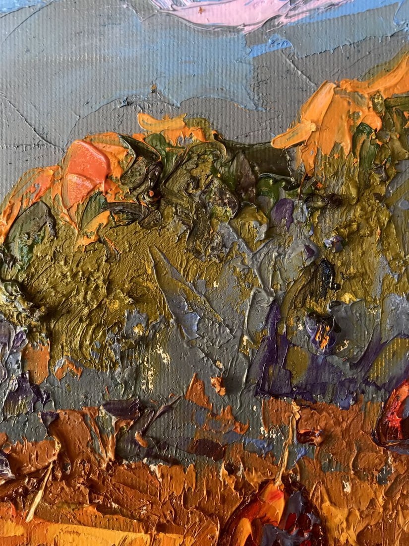 Oil painting Warm evening Kalenyuk Alex - 10