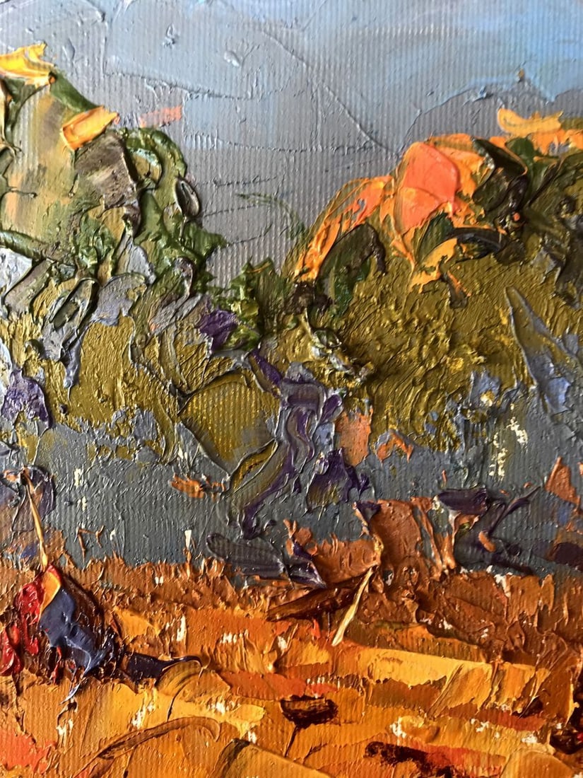 Oil painting Warm evening Kalenyuk Alex - 7