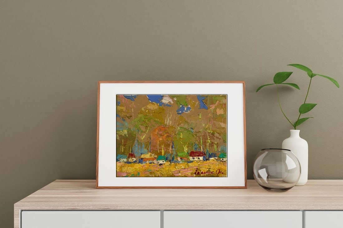 Oil painting Autumn motif Kalenyuk Alex - 2