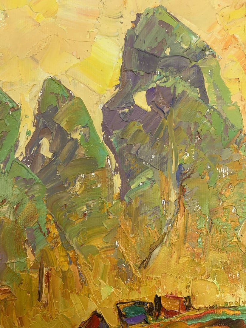 Oil painting Autumn field Kalenyuk Alex - 5