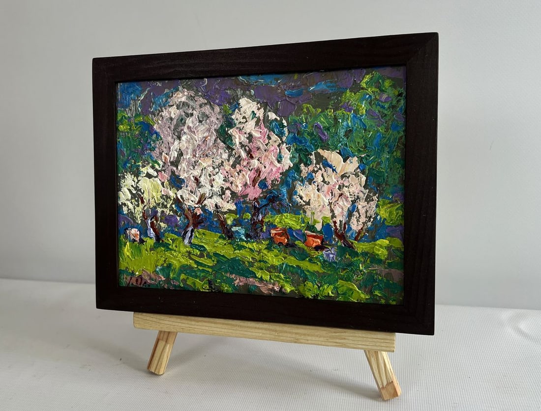 Oil painting Spring Blossom Alex Kalenyuk - 2