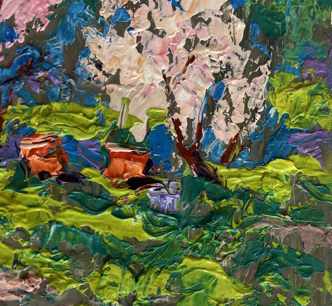 Oil painting Spring Blossom Alex Kalenyuk - 4