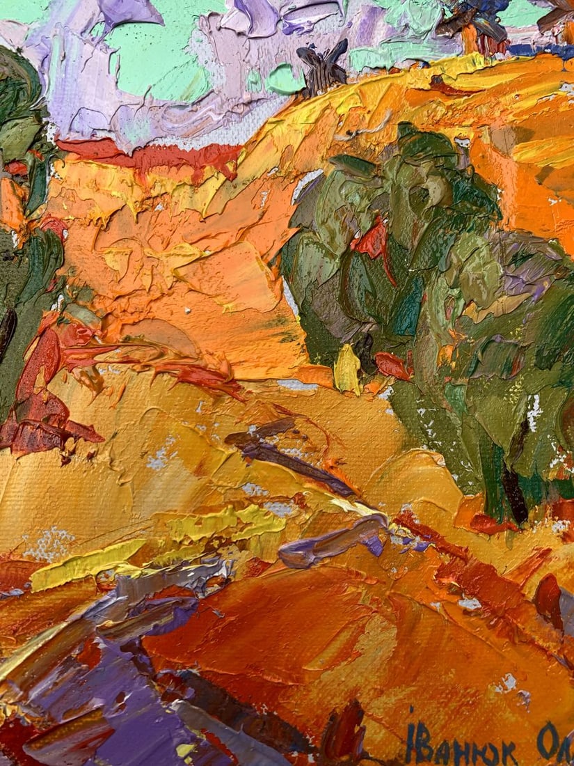 Oil painting Strong wind Kalenyuk Alex - 10