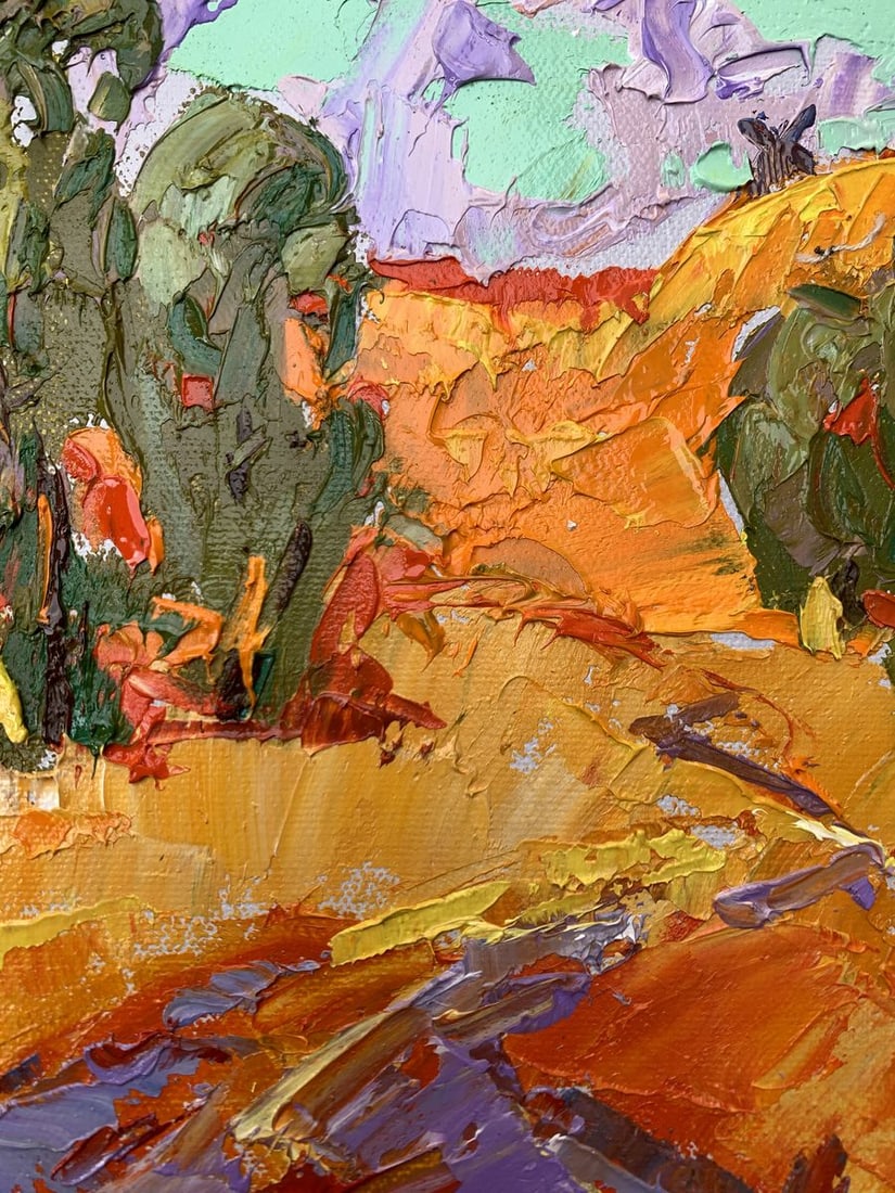 Oil painting Strong wind Kalenyuk Alex - 7