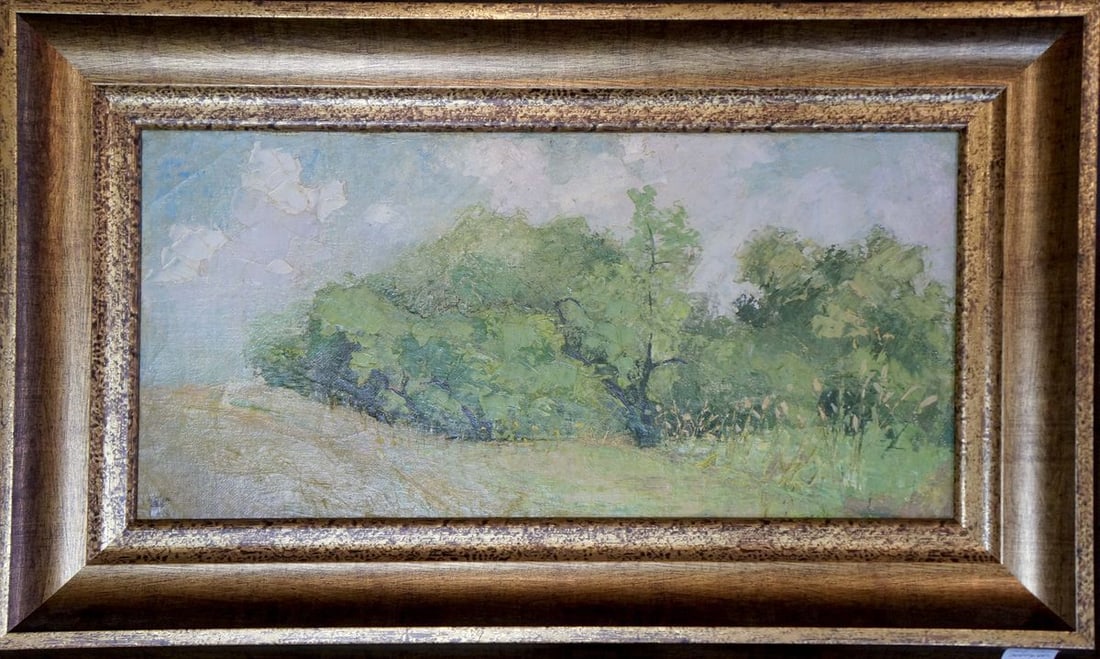 Oil painting Forest landscape Yakovlev B. N. (1 of 8)