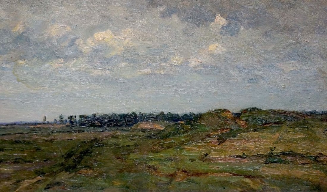 Oil painting Forest landscape Trohimenko Karp Demyanovich (1 of 8)