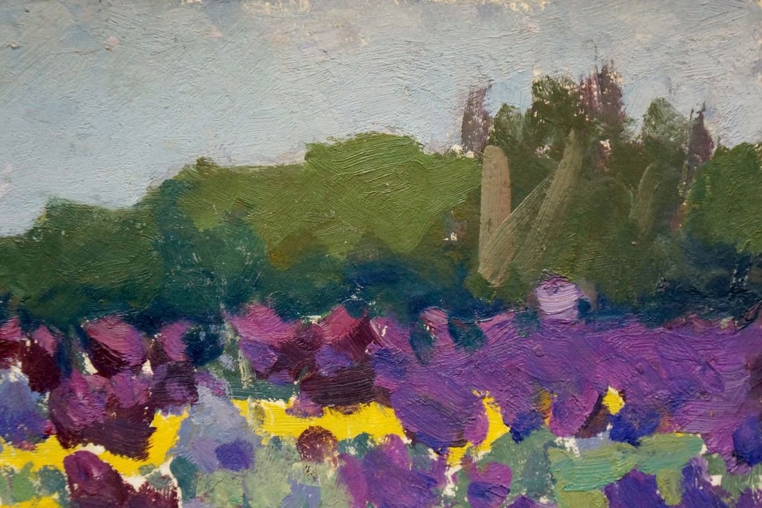 Oil painting Flower field Pokulity Konstantin Ivanovich - 4