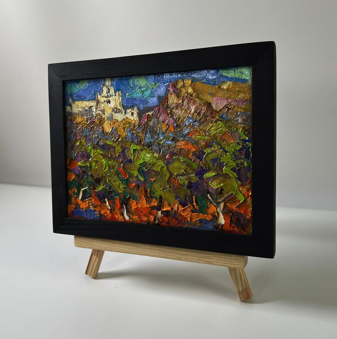 Oil painting A walk through the summer forest Oleksiy Ivanyuk - 2