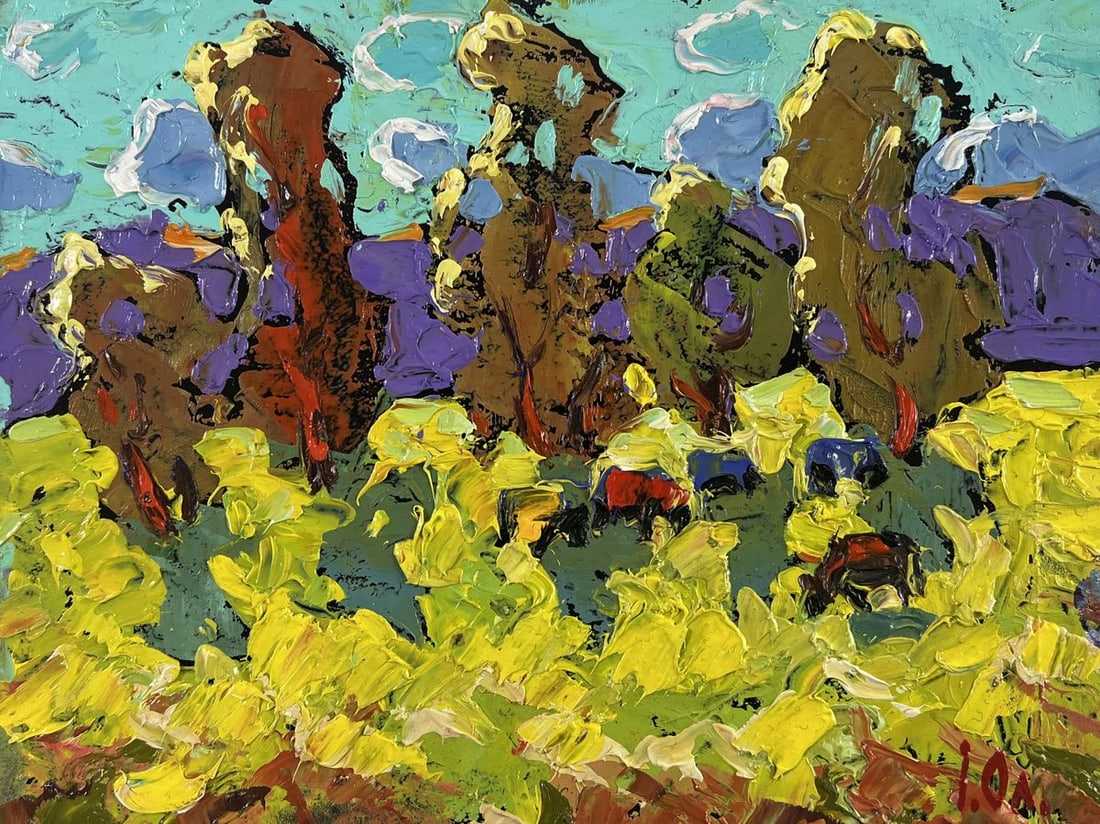 Oil painting The breeze brings peace Alex Kalenyuk - 3