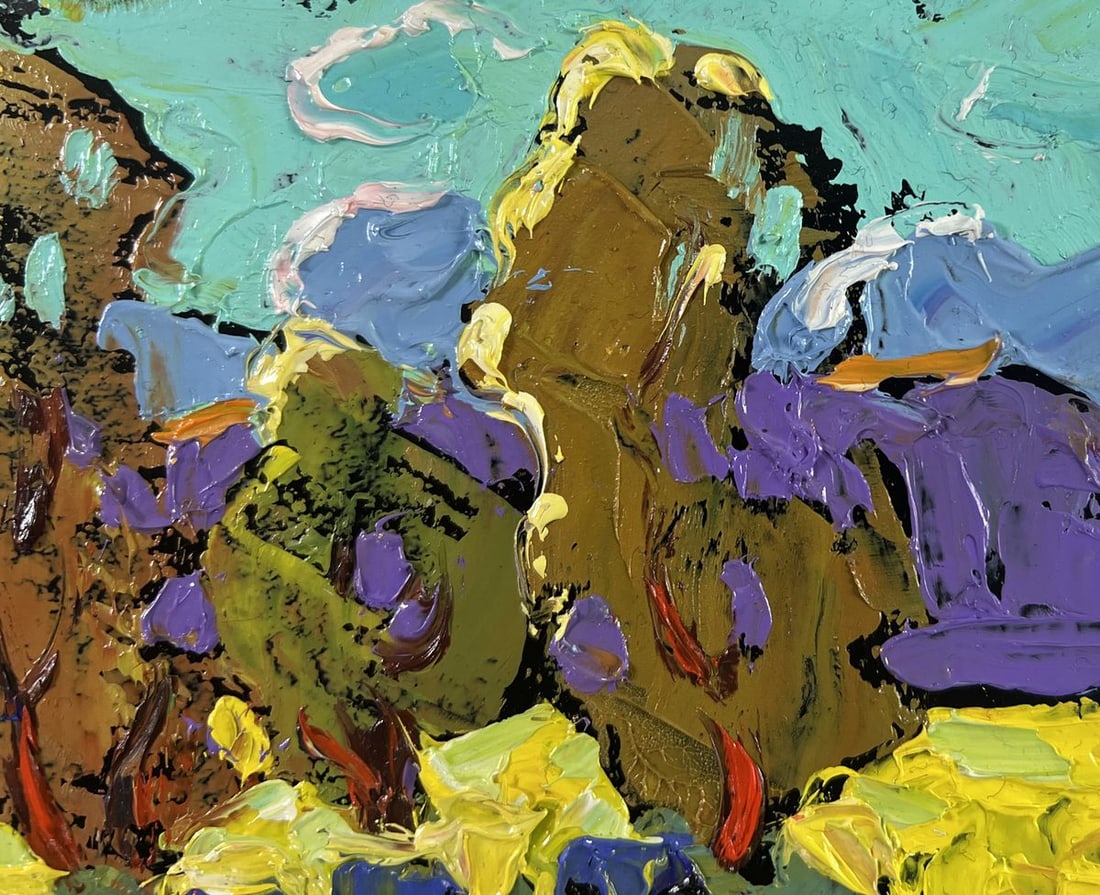 Oil painting The breeze brings peace Alex Kalenyuk - 4