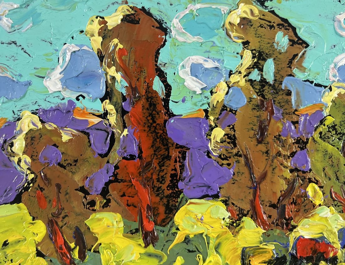 Oil painting The breeze brings peace Alex Kalenyuk - 7