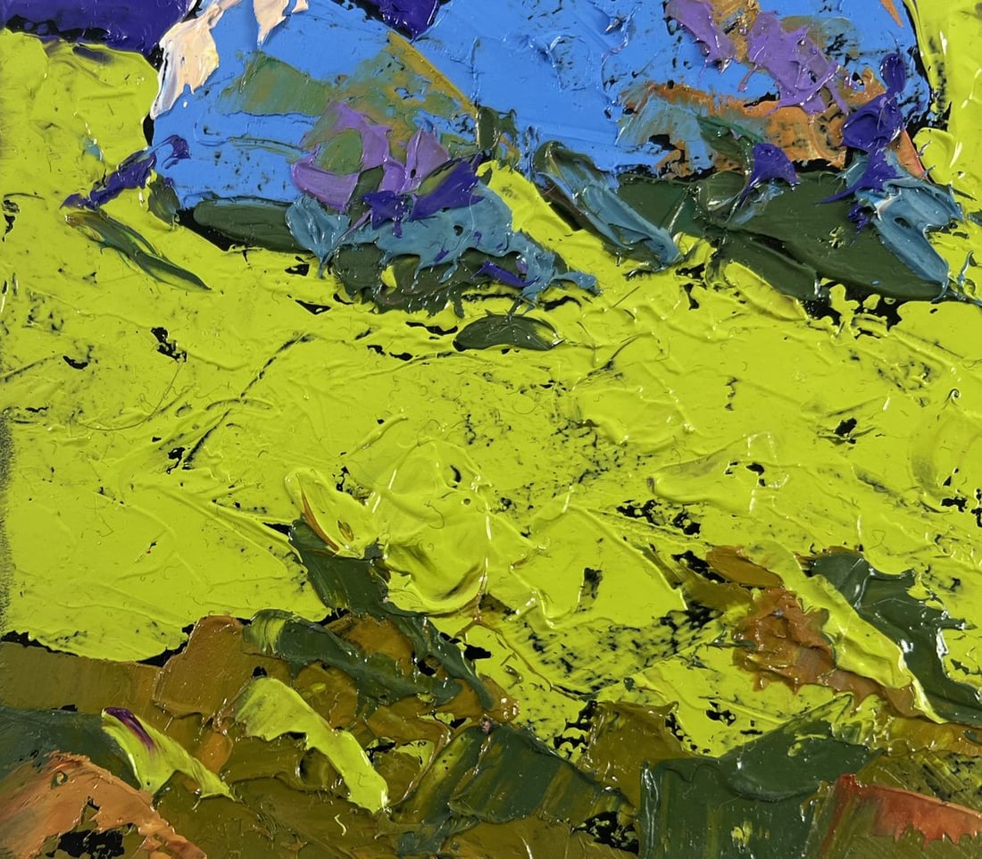 Oil painting Window light through the cold Alex Kalenyuk - 7