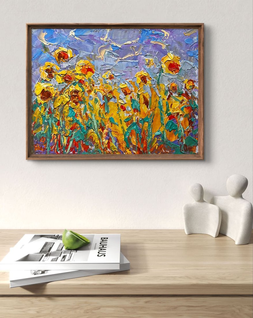 Oil painting To the sky Alex Kalenyuk - 5