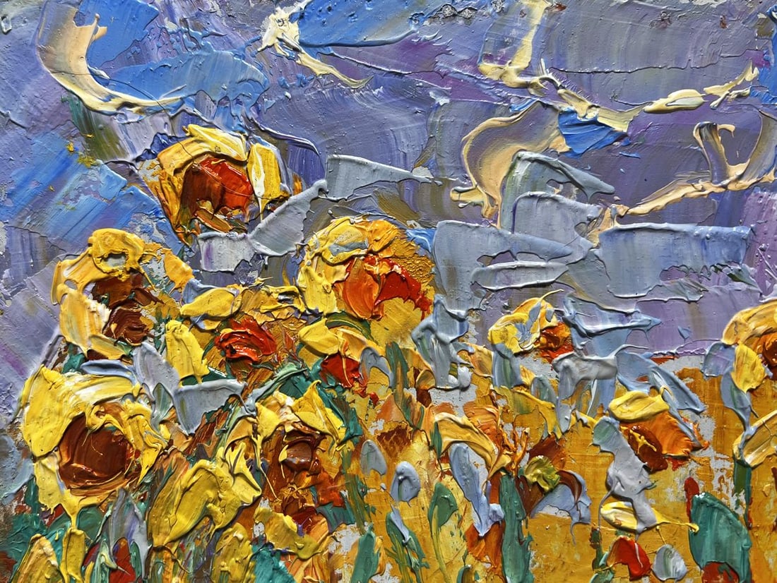 Oil painting To the sky Alex Kalenyuk - 6